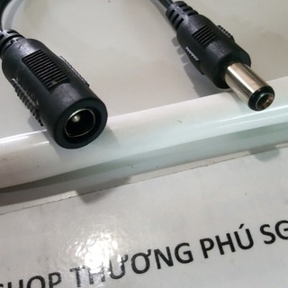 Cáp chuyển nguồn dc adapter 5.5mm ra 5.0 x 2.5mm - đầu tròn lớn