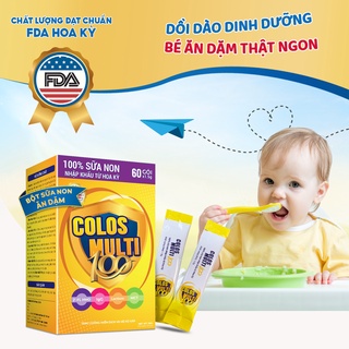Sữa non cho bé biếng ăn, tiêu hóa kém - Sữa bột Mama Sữa Non Colos Multi 100 hộp 90g