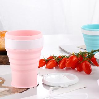 UPLUCKEY Cốc Nước Silicon Gấp Gọn 100/200/350ml