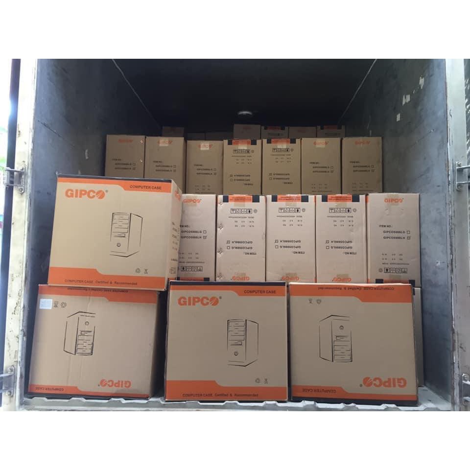 Vỏ Case máy tính GIPCO Gaming LED RGB 2 mặt kính cường lực- GIP5986LH | BigBuy360 - bigbuy360.vn