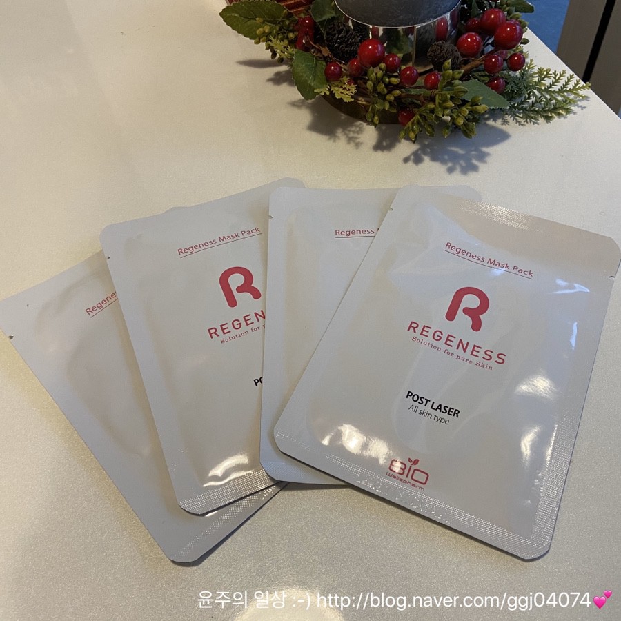 10 miếng mặt nạ giấy Hàn Quốc Regeness cấp ẩm dưỡng trắng da mặt giảm mụn ẩm