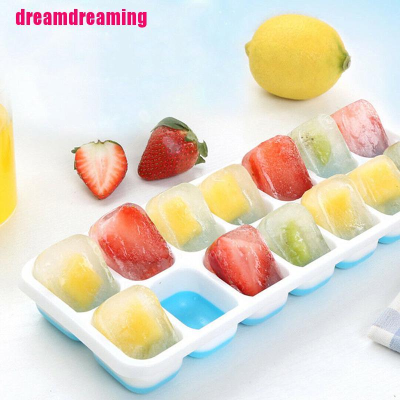 Khuôn Silicone Làm Đá Có Nắp Đậy Tiện Dụng