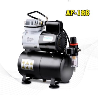 Máy Nén Khí Mini AF18-02 , AF186, Chuyên Dụng Cho Airbrush Rẻ nhất Shopee