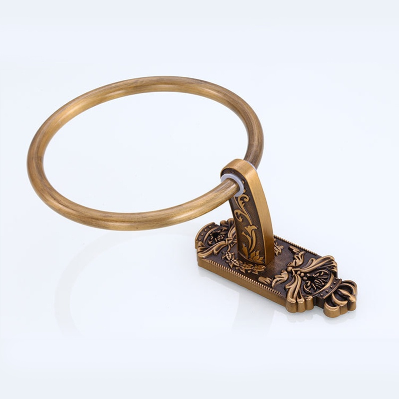 Giá Đỡ Khăn Tắm Bằng Đồng Thau Treo Tường Tiện Dụng