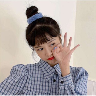 Dây Buộc Tóc Lông Thỏ Giả Mềm Mại (Hair Scrunchies)