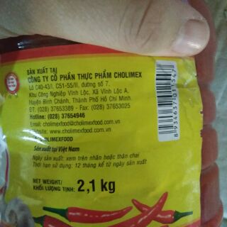 Tương ớt Cholimex can 2.1kg