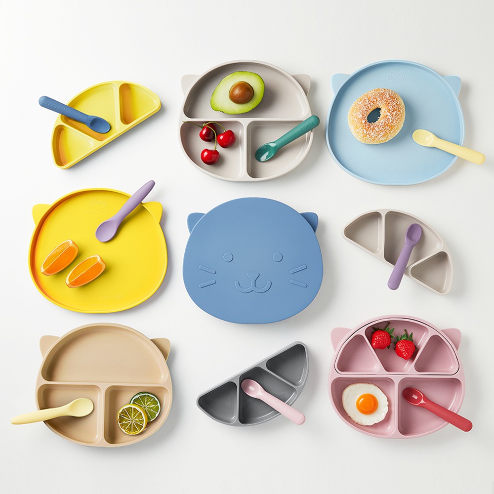 Khay ăn dặm cho bé Ellony / Khay ăn dặm cho bé nhập khẩu Hàn Quốc