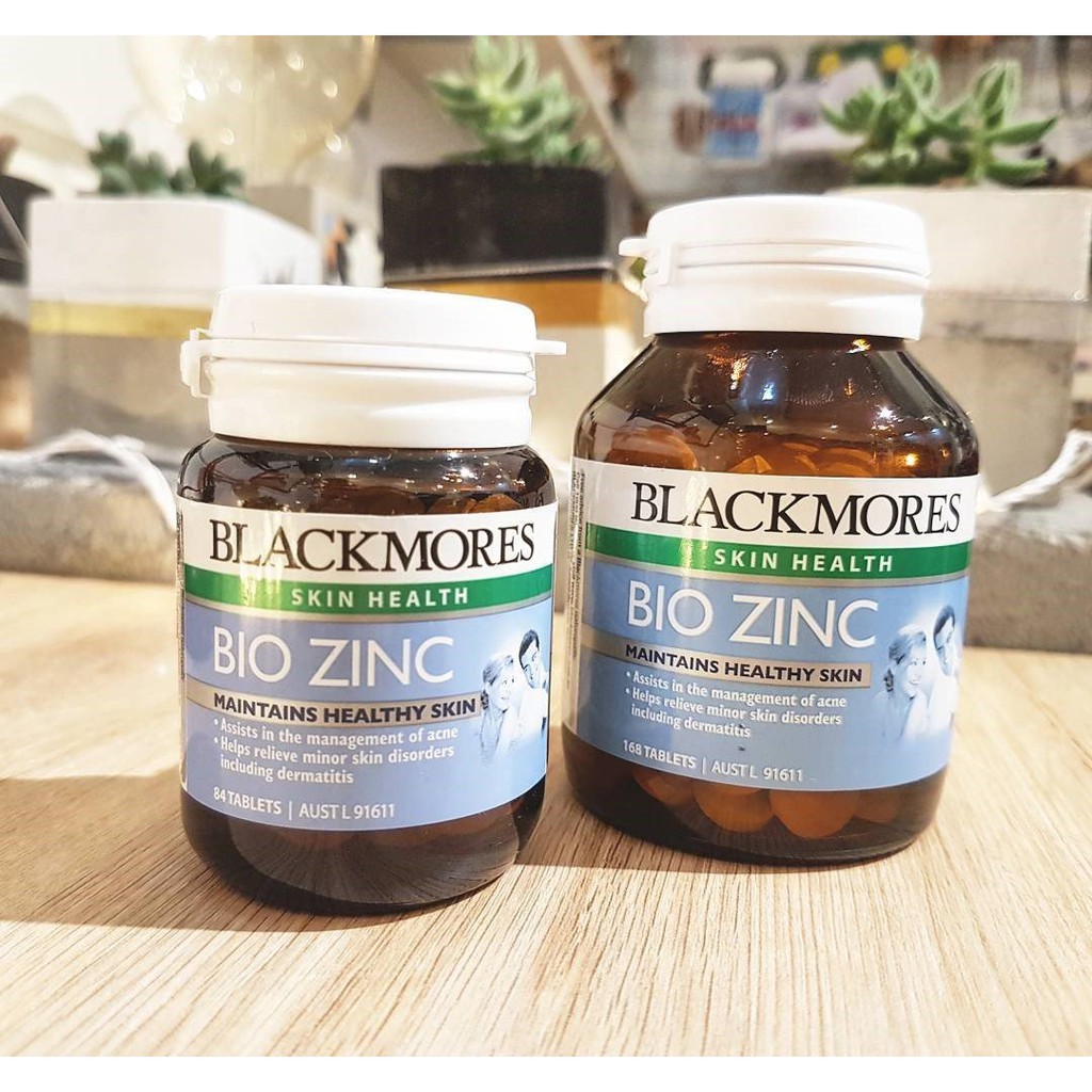 VIÊN UỐNG KẼM TỰ NHIÊN BIO ZINC BLACKMORES ÚC 84 viên