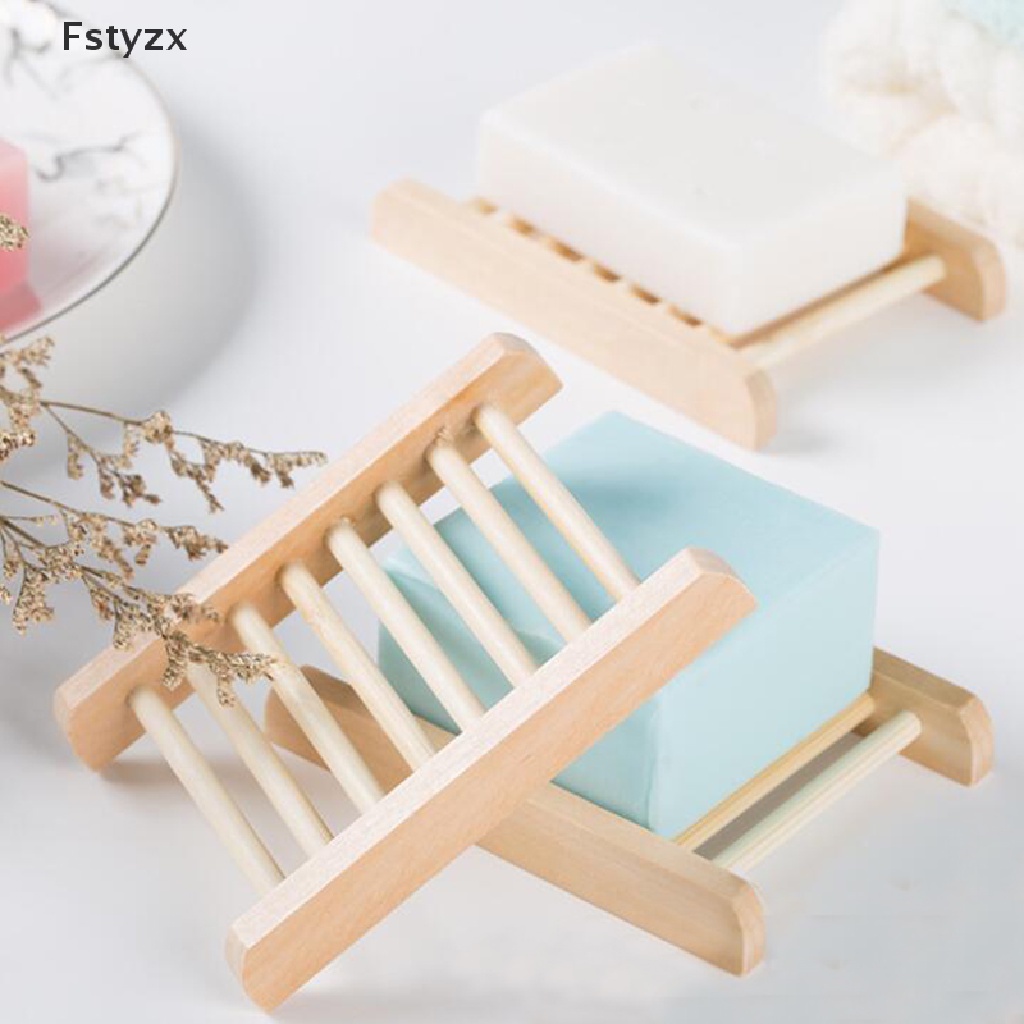 Giá Đỡ Xà Phòng Bằng Gỗ Tre Tự Nhiên Tiện Dụng