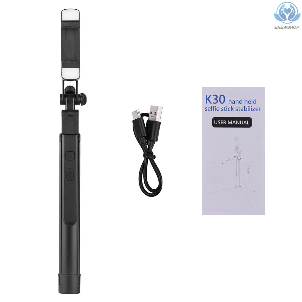 Gậy Ba Chân Ổn Định Cầm Tay Đa Năng Có Thể Tháo Rời Kèm Đèn Và Điều Khiển Từ Xa Hỗ Trợ Quay Video / Live Stream | BigBuy360 - bigbuy360.vn