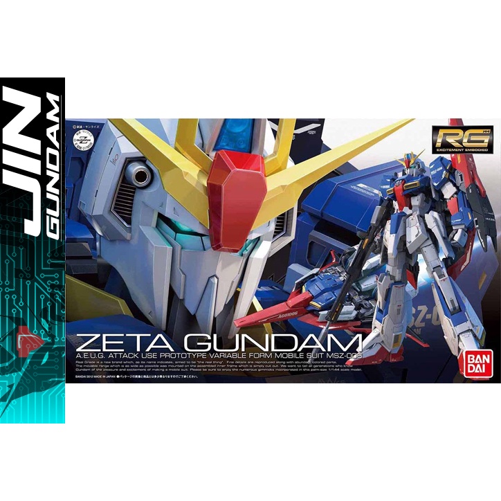 Mô Hình lắp ráp Gundam RG 1/144 Zeta Gundam