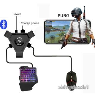 Bộ Điều Hợp Chuột Và Bàn Phím Bluetooth Chơi Game Pubg Cho Điện Thoại Android