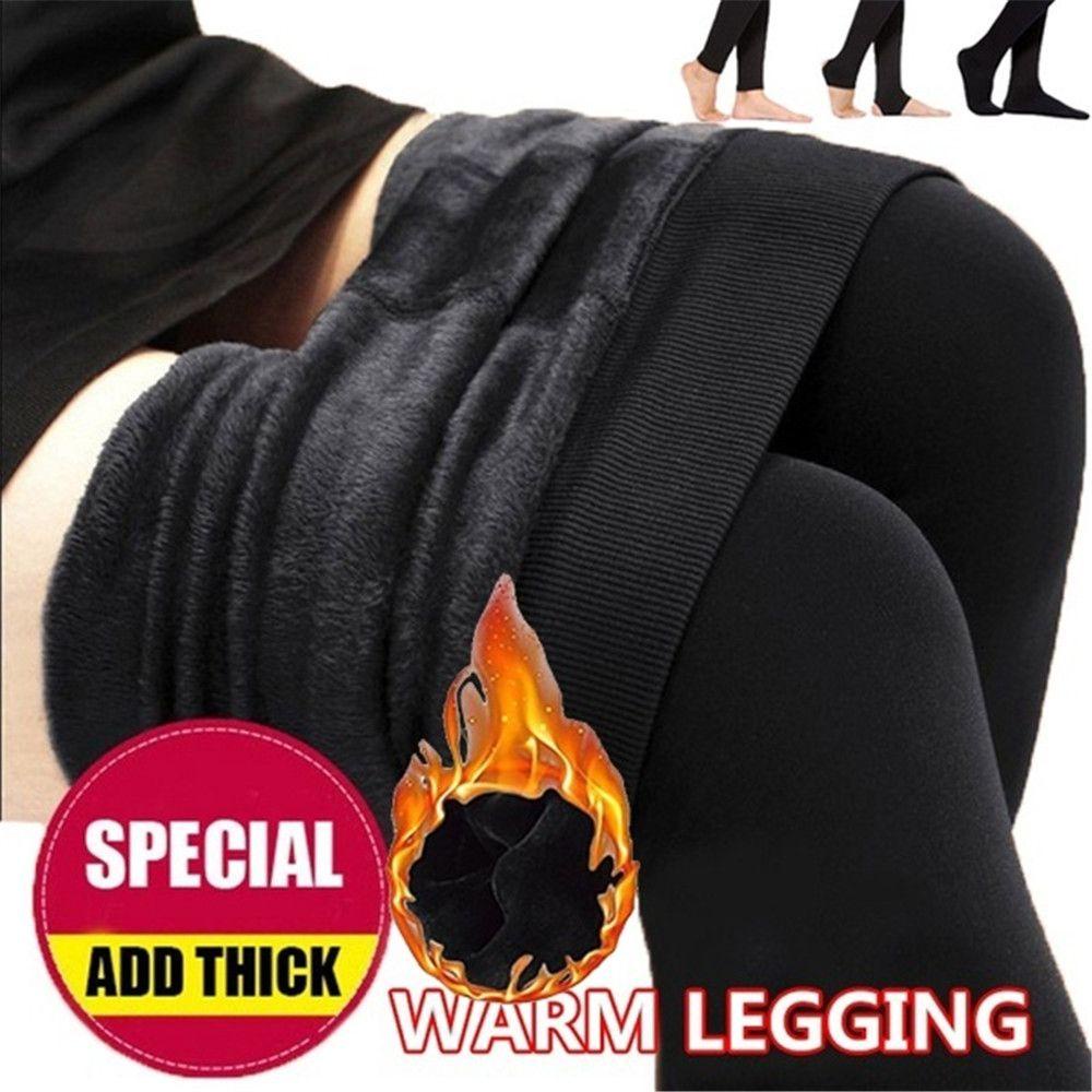 Quần Legging Giữ Nhiệt Co Giãn 8 Màu Tùy Chọn Cho Nữ