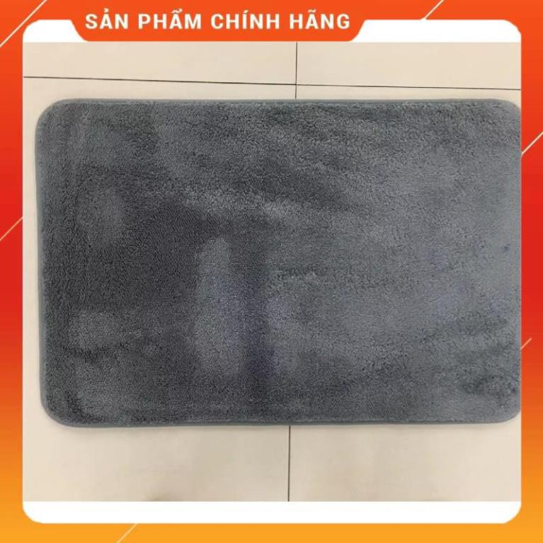 CHÍNH HÃNG -  Thảm chùi chân nỉ không thêu 40x60 cm cao cấp,thảm lau chân nhà tắm nỉ