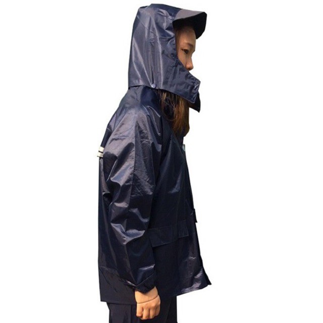 Bộ quần áo mưa vải dù siêu bền, quần áo mưa đi xe máy nam - nữ thời trang