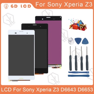 Lắp ráp màn hình Sony Xperia Z3 D6603 D6653 D6643 Màn hình LCD lắp ráp màn hình Z3 Bảng điều khiển