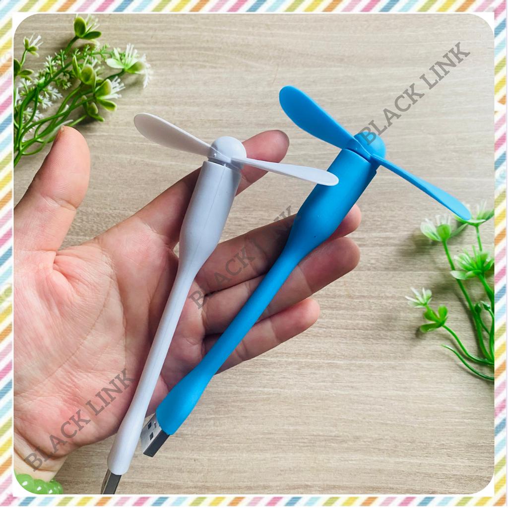 Quạt USB mini 2 cánh rời siêu mát - Quạt sử dụng laptop cổng usb pin dự phòng tiện dụng