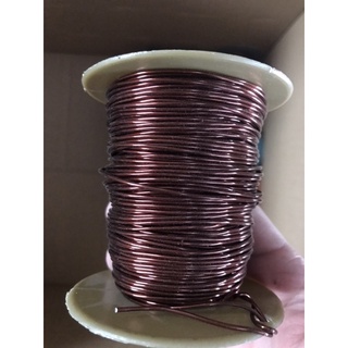 Dây nhôm mạ đồng cuộn 200gr, dùng để buộc lẫn, uốn hoa cây cảnh