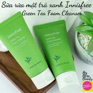 [SiêuSale] Sữa rửa mặt trà xanh Green Tea Foam Cleanser. Hàng nhập chính hãng