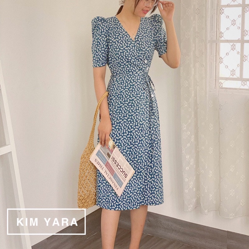 [Mã FAMARAL1 giảm 10K đơn 50K] VÁY MIDI WRAP ĐÍNH NÚT TRẮNG & CỘT DÂY EO - NA3 | BigBuy360 - bigbuy360.vn