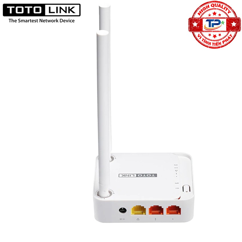 Bộ phát WiFi ToToLink N200RE tốc độ 300Mbps chuẩn N - MiNi Router