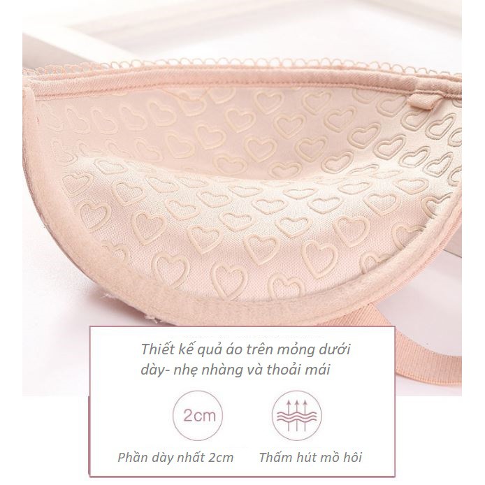 Áo Lót Quây Có Gọng Chống Tụt Pha Ren B310