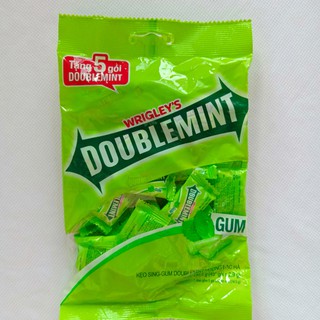 Kẹo sing-gum DoubleMint hương bạc hà gói 130,5g
