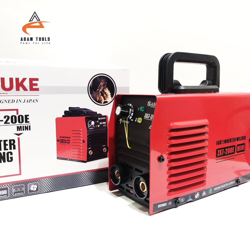 Máy hàn điện tử mini Inverter Sasuke mã ZX7-200E - Thương hiệu Nhật Bản