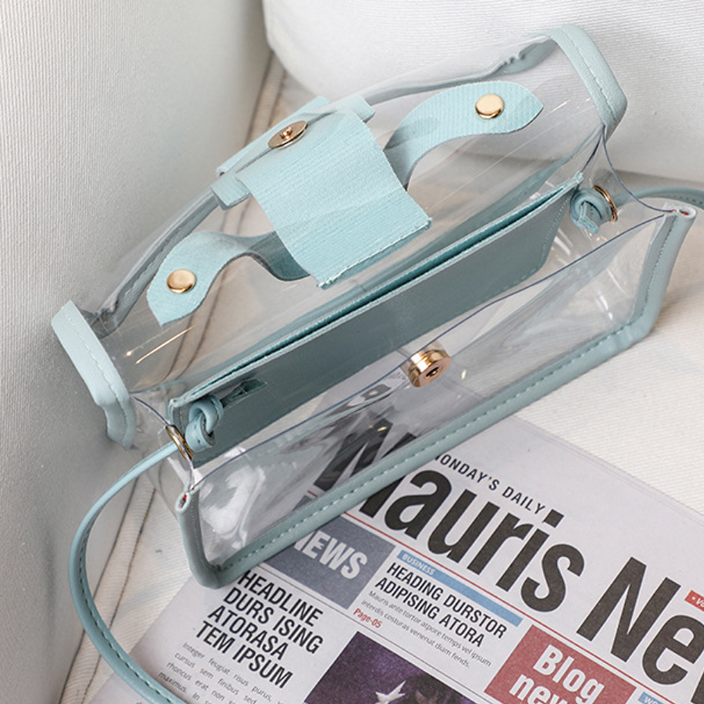 Túi Đeo Chéo Trong Suốt Thời Trang Dành Cho Nữ