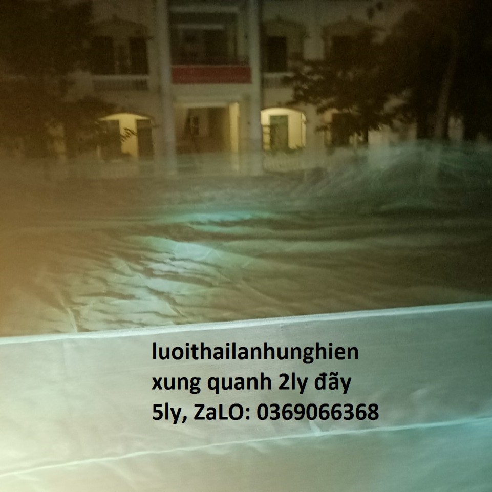 Tráng Nuôi Cá Xung Quanh 2ly đáy 5ly Size 5,5 x 4 x 2 Nuôi Cá Từ Nhỏ Tới To, Lưới Thái Lan Hương cá tra, cá chuôi hoa