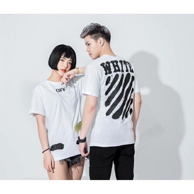 SET QUẦN ÁO OFF WHITE - QUẦN SHORT ĐÙI 2V