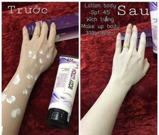 Kem chống nắng-Make up body