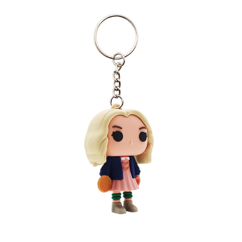 Móc Khóa Mô Hình Nhân Vật Phim Stranger Things Bằng PVC