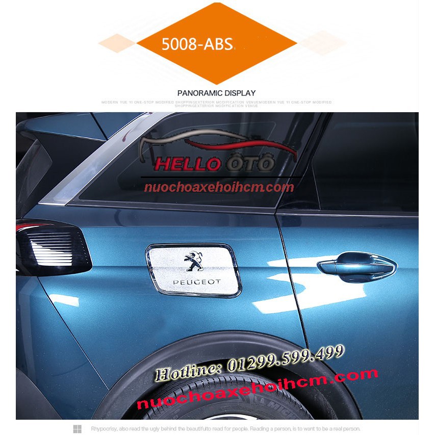 Ốp Trang Trí Nắp Bình Xăng Peugeot 3008 & 5008