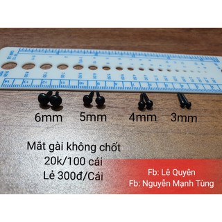 Mắt gài không chốt 100 cái