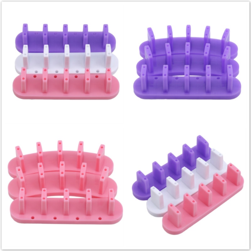 Set 3 giá đỡ tập làm móng + móng tay giả