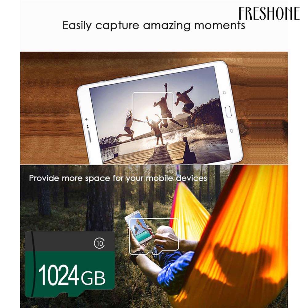 Thẻ Nhớ TF Micro Tốc Độ Cao 128g / 256G / 512G / 1T Cho Điện Thoại | BigBuy360 - bigbuy360.vn