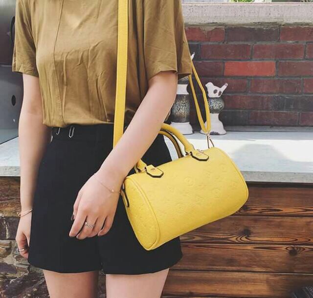 Sale túi trống in vân