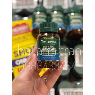 Viên uống tuần hoàn não Ginkgo Thompson Úc
