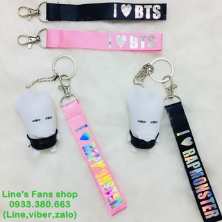 [MUA 1 TẶNG 1] Móc khóa BTS chibi