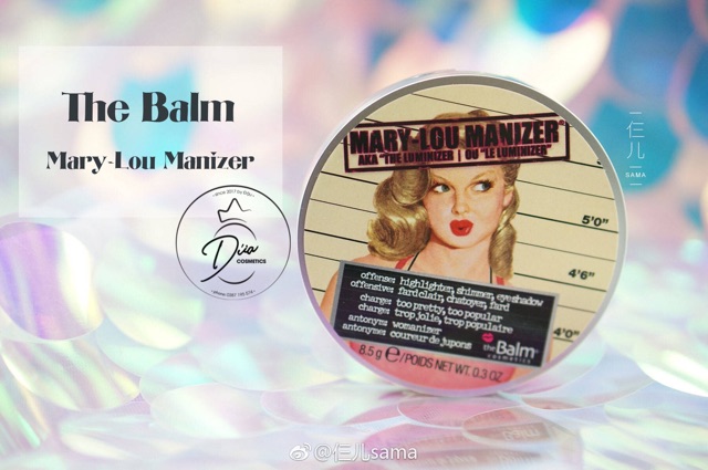 ( Bb221 ) [ĐỦ BILL] PHẤN BẮT SÁNG THE BALM MARY LOU MANIZER ( Linhnam_SPA )