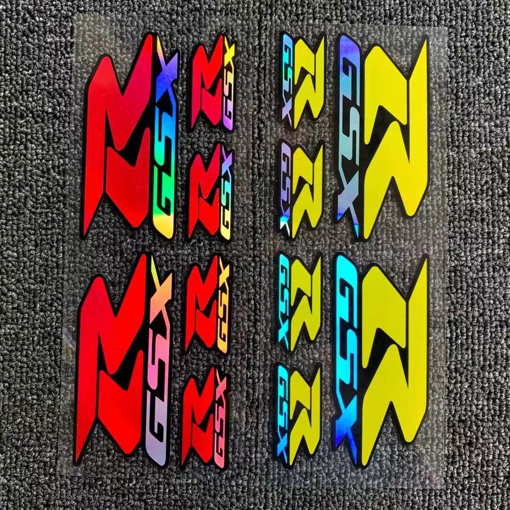 JDM AKRAPOVIC MOTUL Brembo GoPro Vinyl Holographic Sticker Dán xe máy và Đề can Chống thấm nước