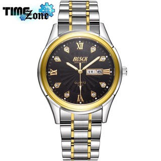 Đồng hồ dây thép bosck 3031 golden + tặng kèm hộp