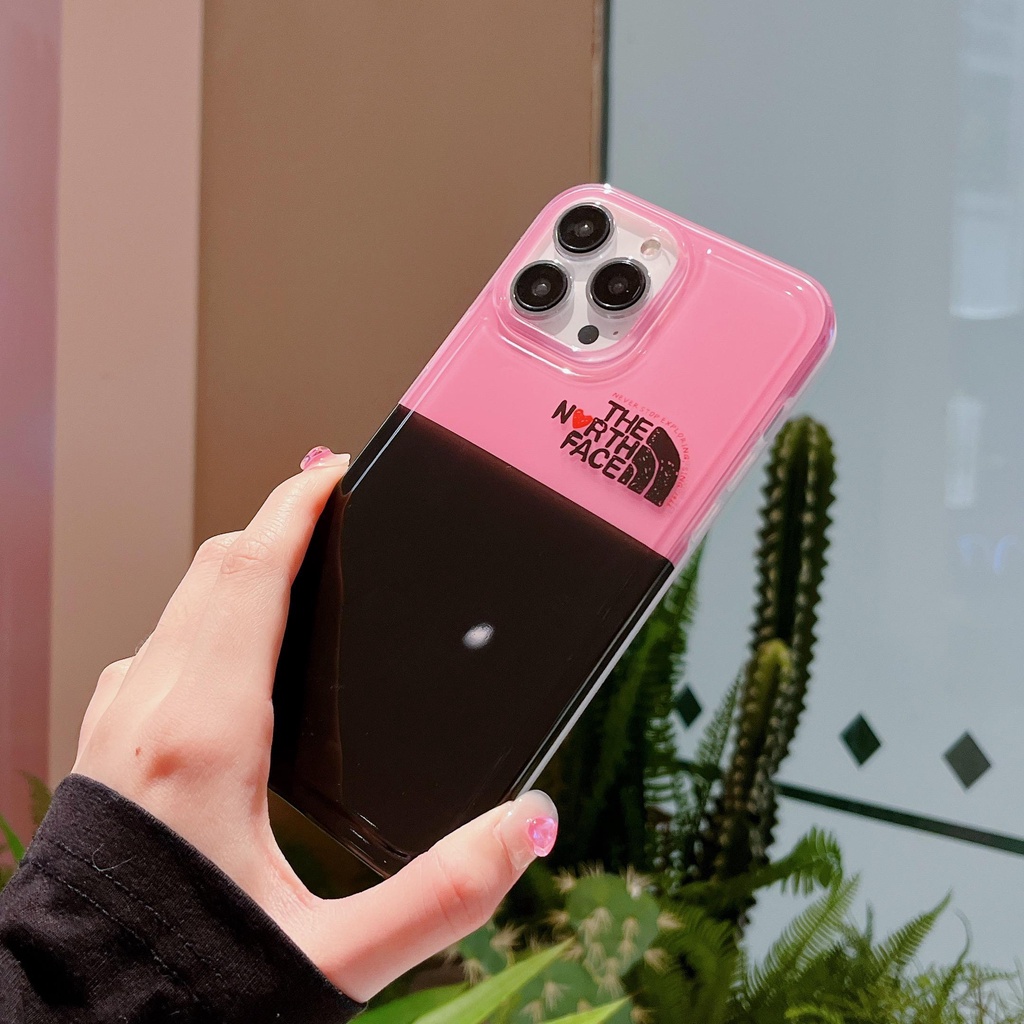 Ốp Điện Thoại In Logo the north face Sang Trọng Cho iphone 13 Pro Max i13 13pro 11 Pro Max i11 X XR Xs Max 7plus 8plus 12Pro 12 Pro Max
