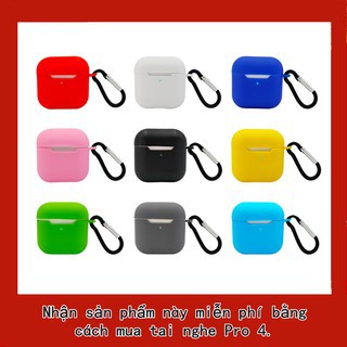 Vỏ Bảo Vệ Tai Nghe Airpods Pro4 Bằng Silicon Chất Lượng Cao