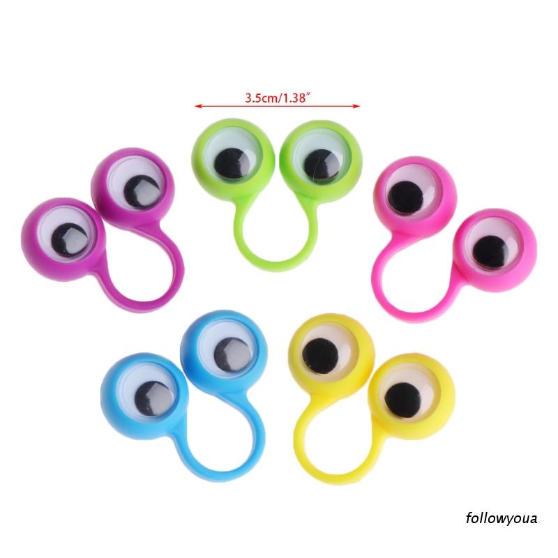 folღ Đồ chơi nhẫn đeo ngón tay kích thước nhỏ thích hợp làm quà tặng