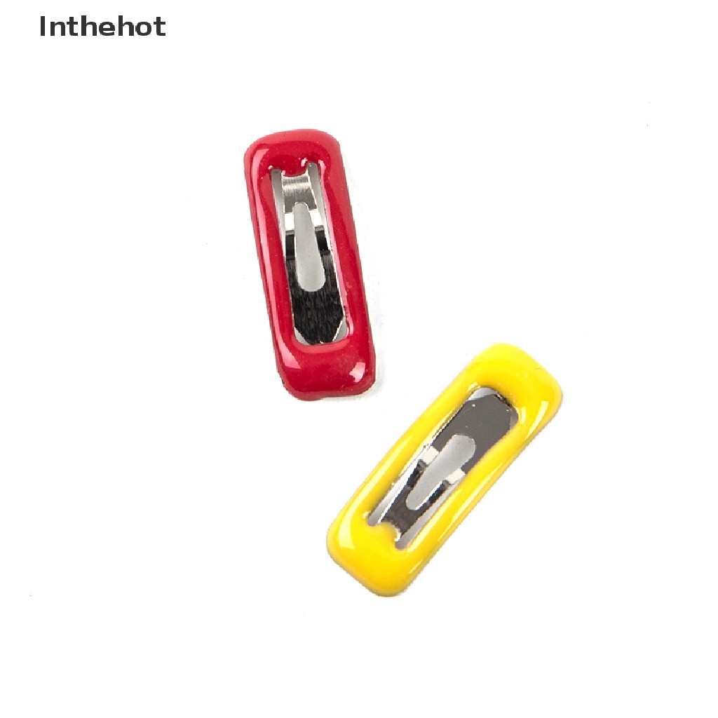 Bộ 10 Kẹp Tóc Nhỏ 2cm Cho Búp Bê Tỉ Lệ 1 / 6 1 / 12
