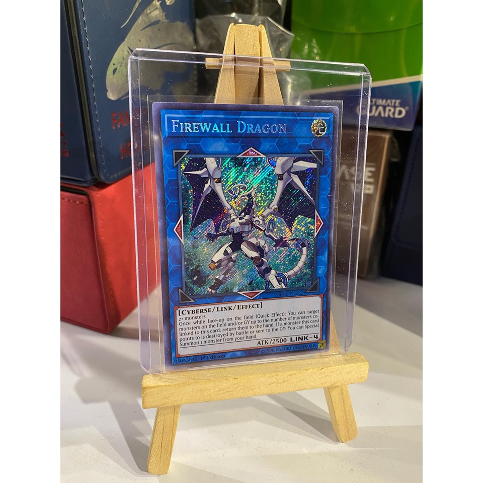 Lá bài thẻ bài Yugioh Firewall Dragon – Secret Rare - Tặng bọc bài nhựa bảo quản