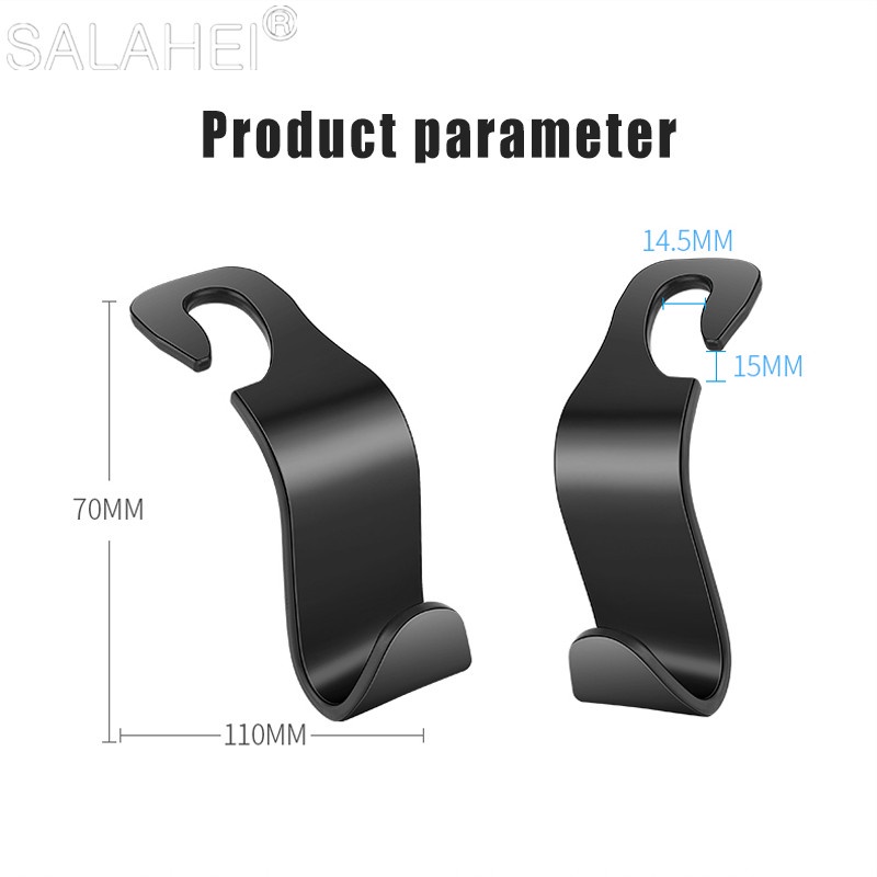 Móc Treo Đồ Tàng Hình Gắn Ghế Sau Xe Hơi peugeot 405 406 407 408 605 607 806 807 rcz 207 208 306 307 308 508 108