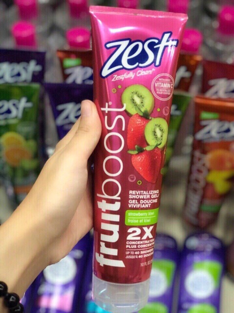 Sữa tắm ZEST - Fruitboost shower gel 295ml